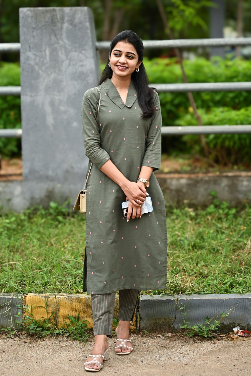 Serene Sage Kurta set
