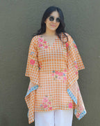 Orange Candy Kaftan Cover- Up