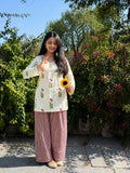 Pink Gulmohar Farshi Salwar Set