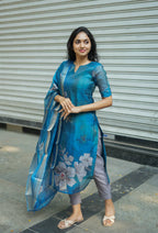 Oorja Shrungar Blue Suit Set