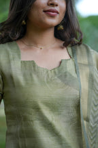 Shimmer Linen 3 piece suit