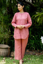Velvet Rose Linen Co-ord Set