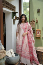 Yaazhi Premium kurti and dupatta