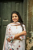 Muslin kurti and dupatta