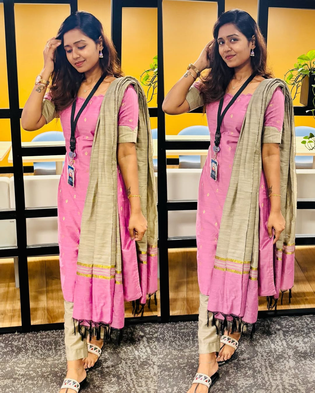 Saumya Shrungar Raw Silk Suit Set