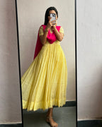 Gauri Lehar Yellow Suit Set