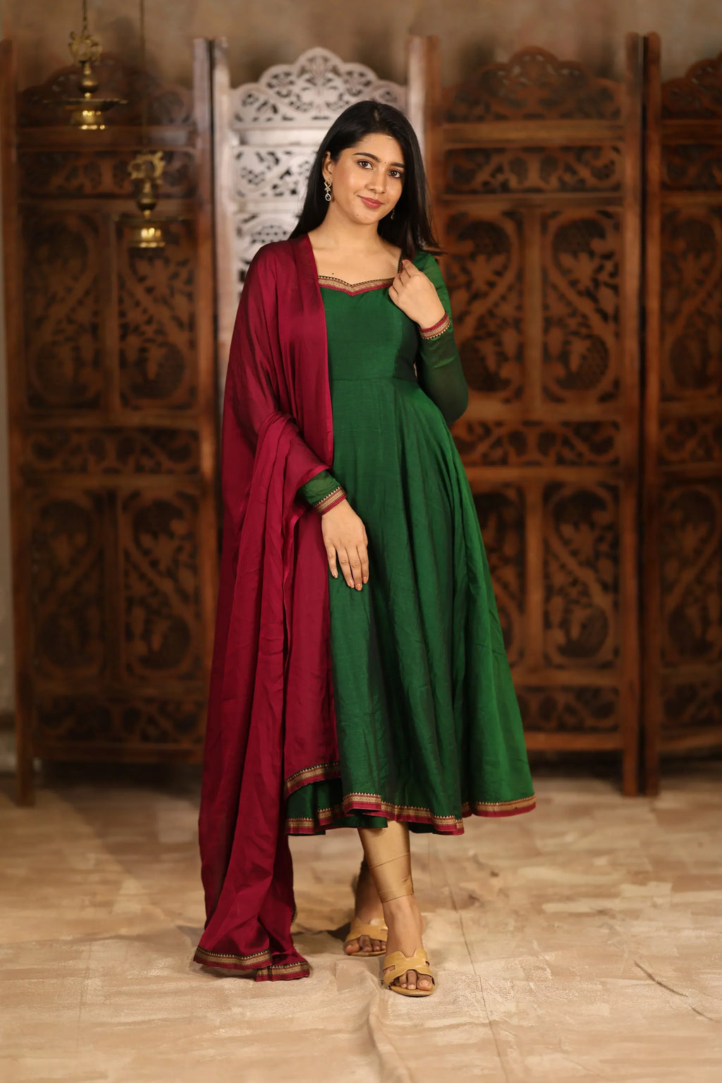 Kalyani Pure Cotton Anarkali