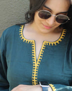 Vanya Premium Linen Long Kurta