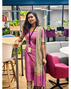 Saumya Shrungar Raw Silk Suit Set