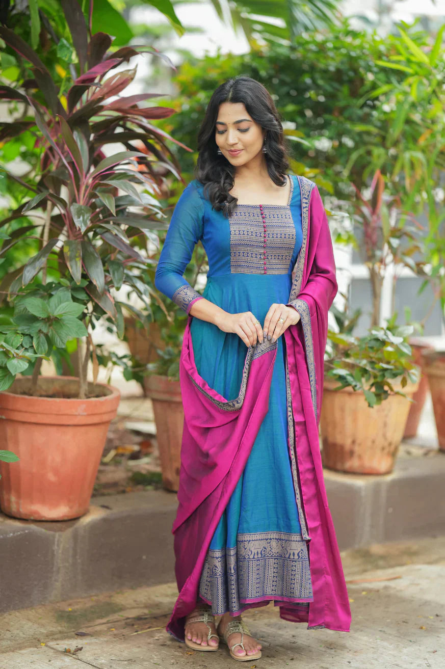 Bela Menaka Designer Suit Set