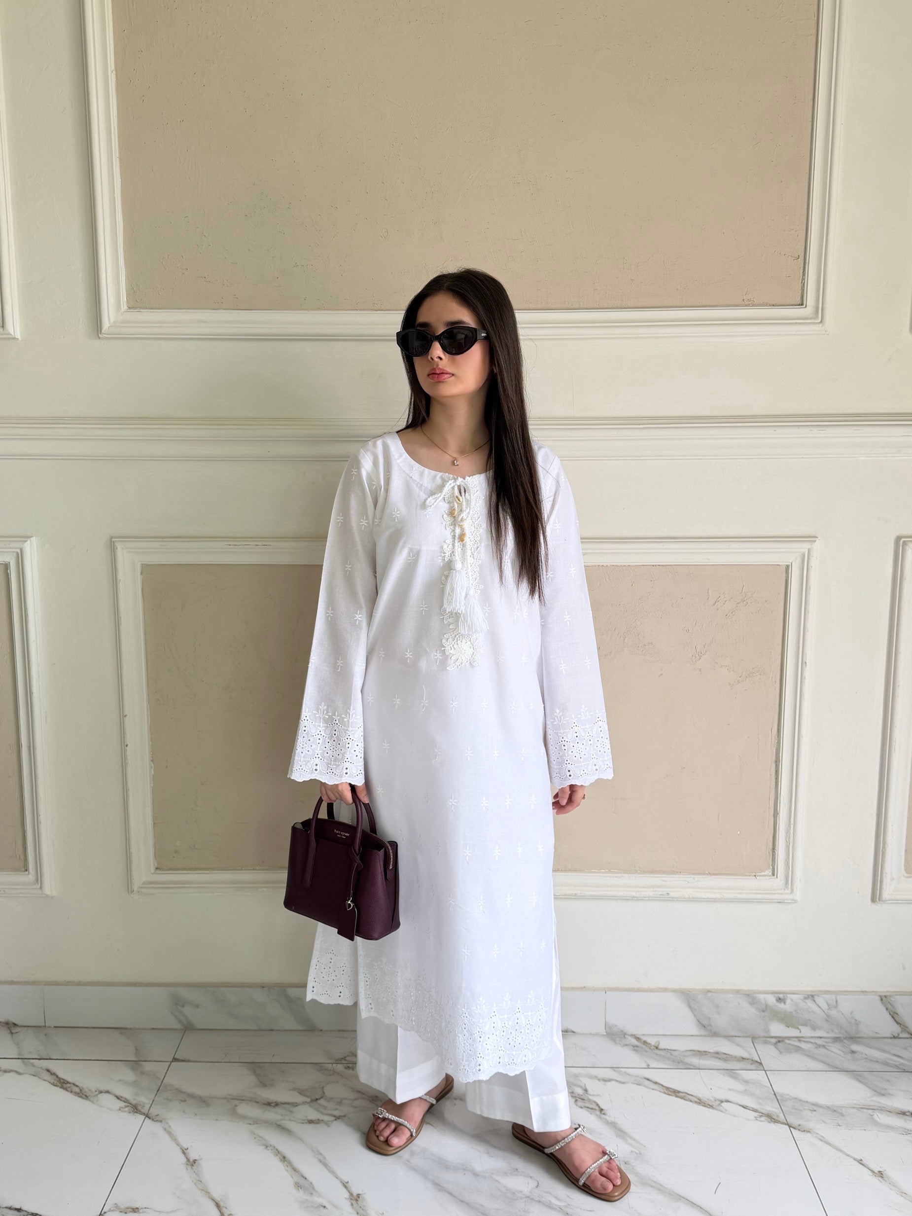 Aven - Fully Embroidered Kurta