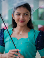 Ishira Tussar Silk Co-ord Set