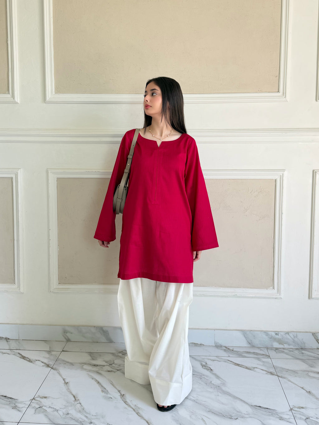 Rose - 2 PC Stitched Pret