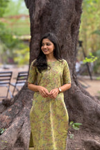 Lush Glow Soft Cotton Kurti