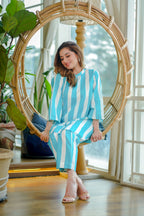 Blue Stripe Co-ord Set