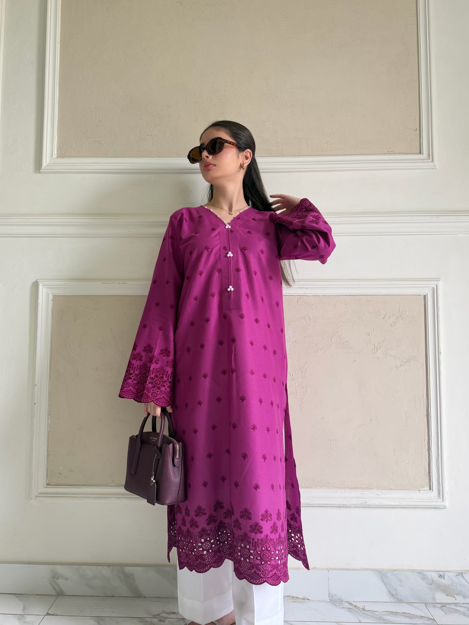 Elix - Fully Embroidered Kurta