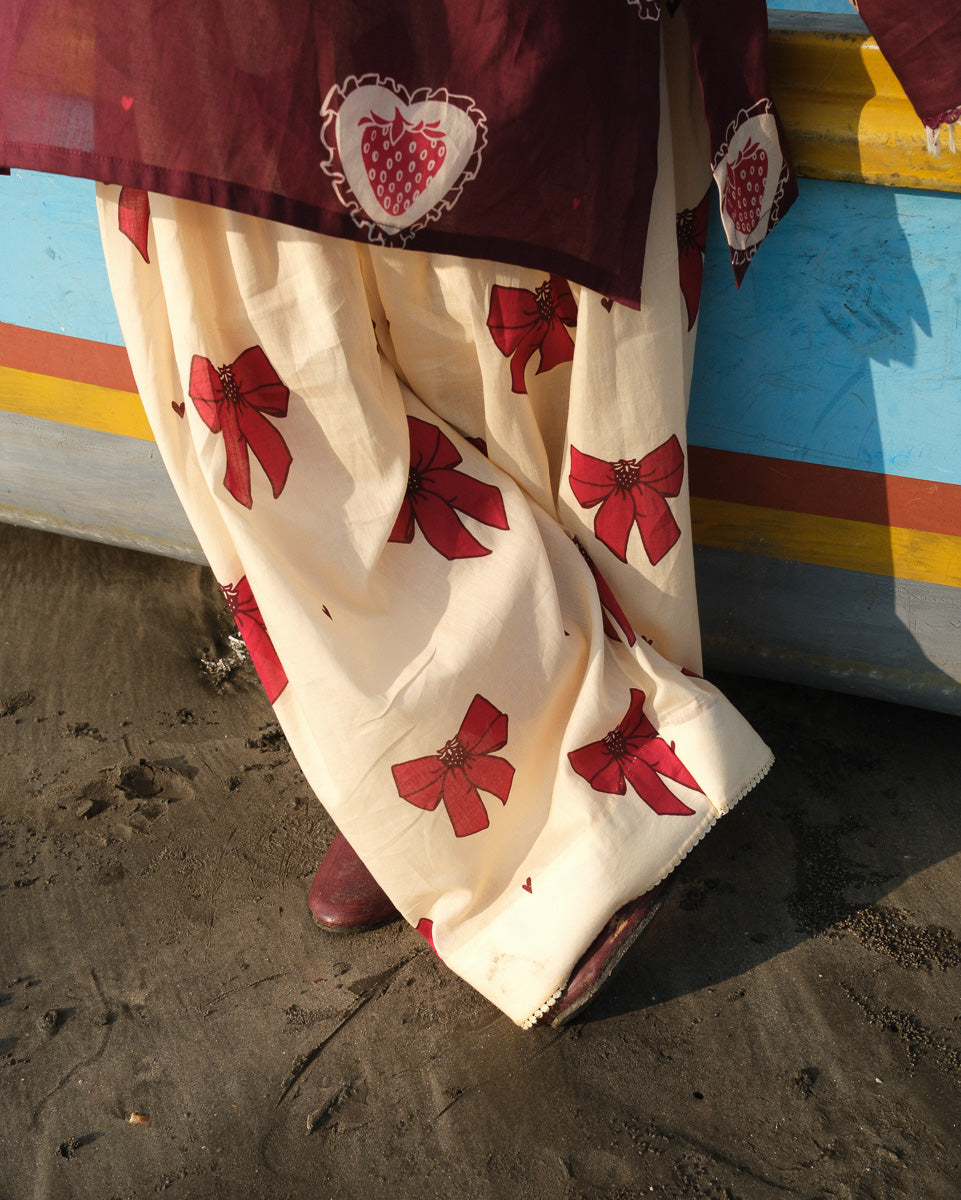 Elara Printed Cotton Kurta Pant Set