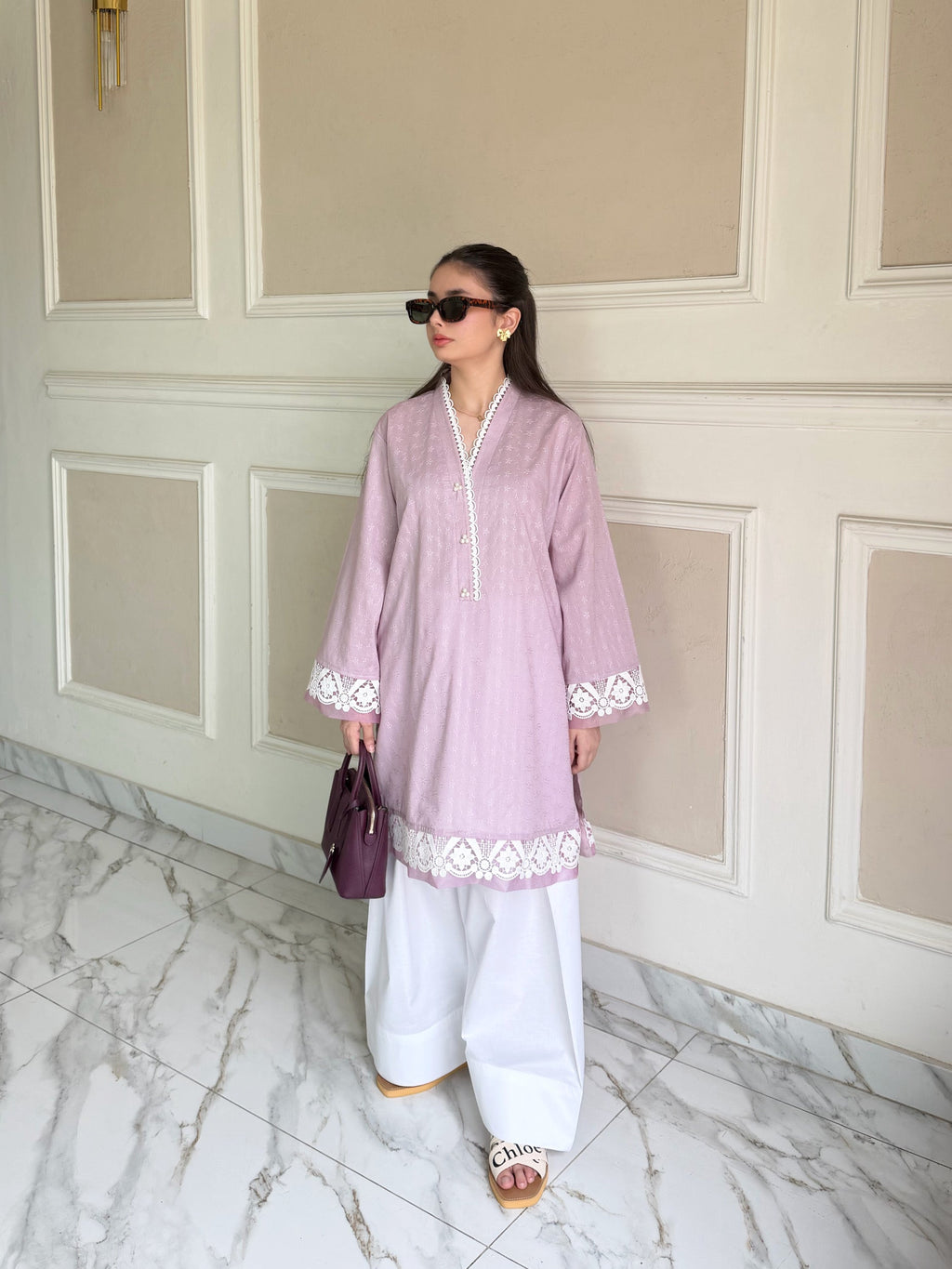 Cyra - All Embroidered Stitched Kurta