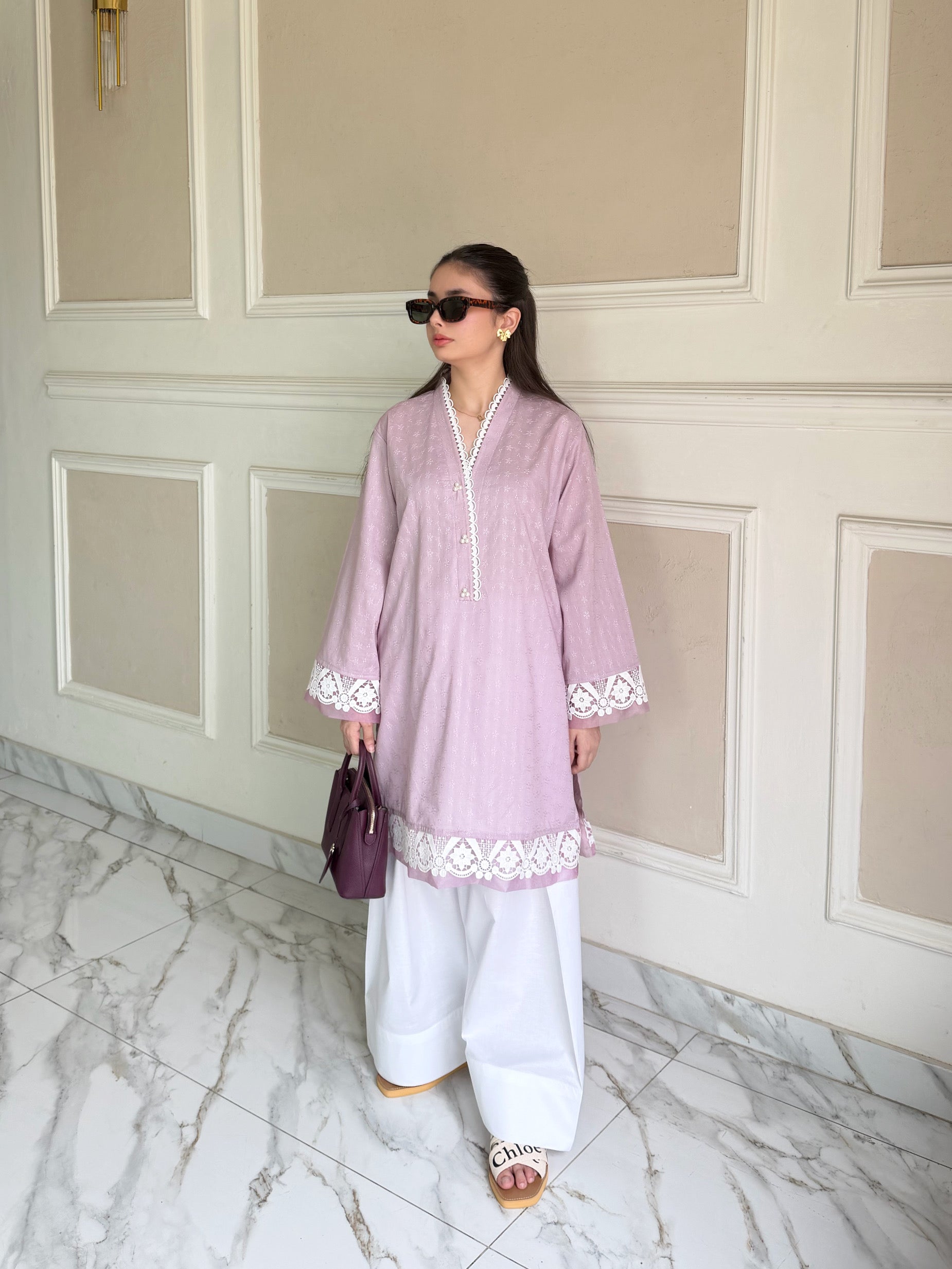 Cyra - All Embroidered Stitched Kurta