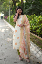 Floral Mist 3 piece suit