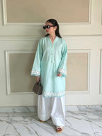 Isola - All Embroidered Stitched Kurta