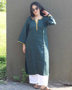Vanya Premium Linen Long Kurta