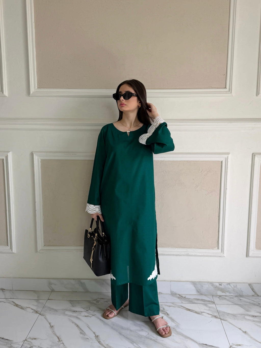 NUE - 2 PC Stitched Pret