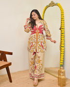 Gulbahar Ivory Modest Cotton Co-ord