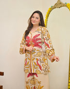 Gulbahar Ivory Modest Cotton Co-ord