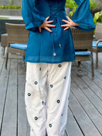 Blue Evil Eye Farsi Salwar Set