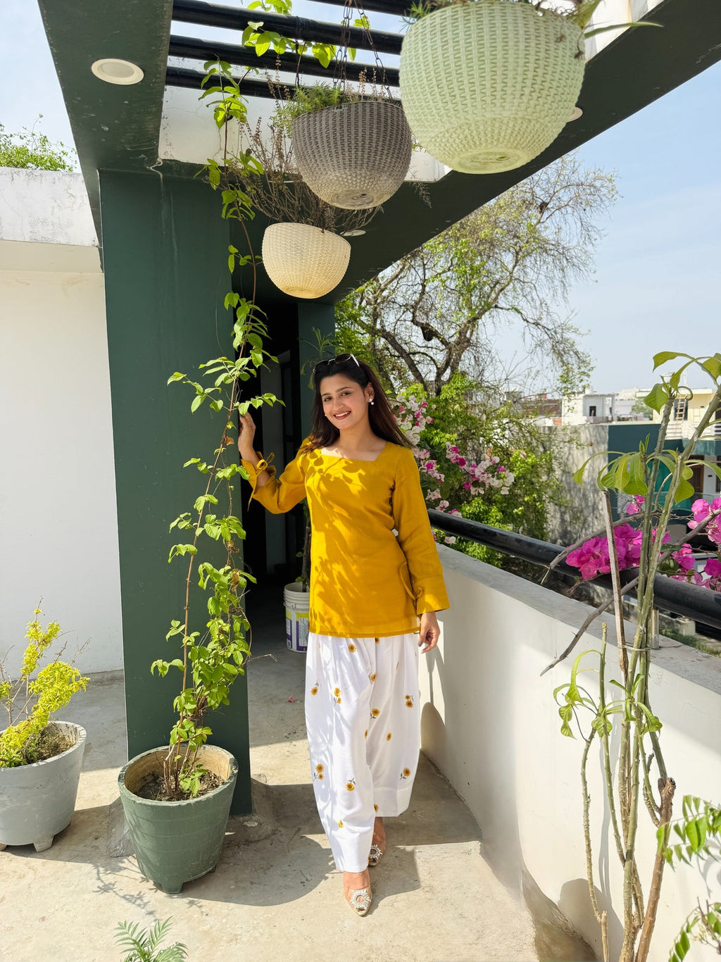 Sunflower Farsi Salwar Set