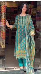 Ojasvi Black Mirror Work Pakistani Suit