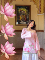 Lotus Noor – Pink Floral Co-Ord Set
