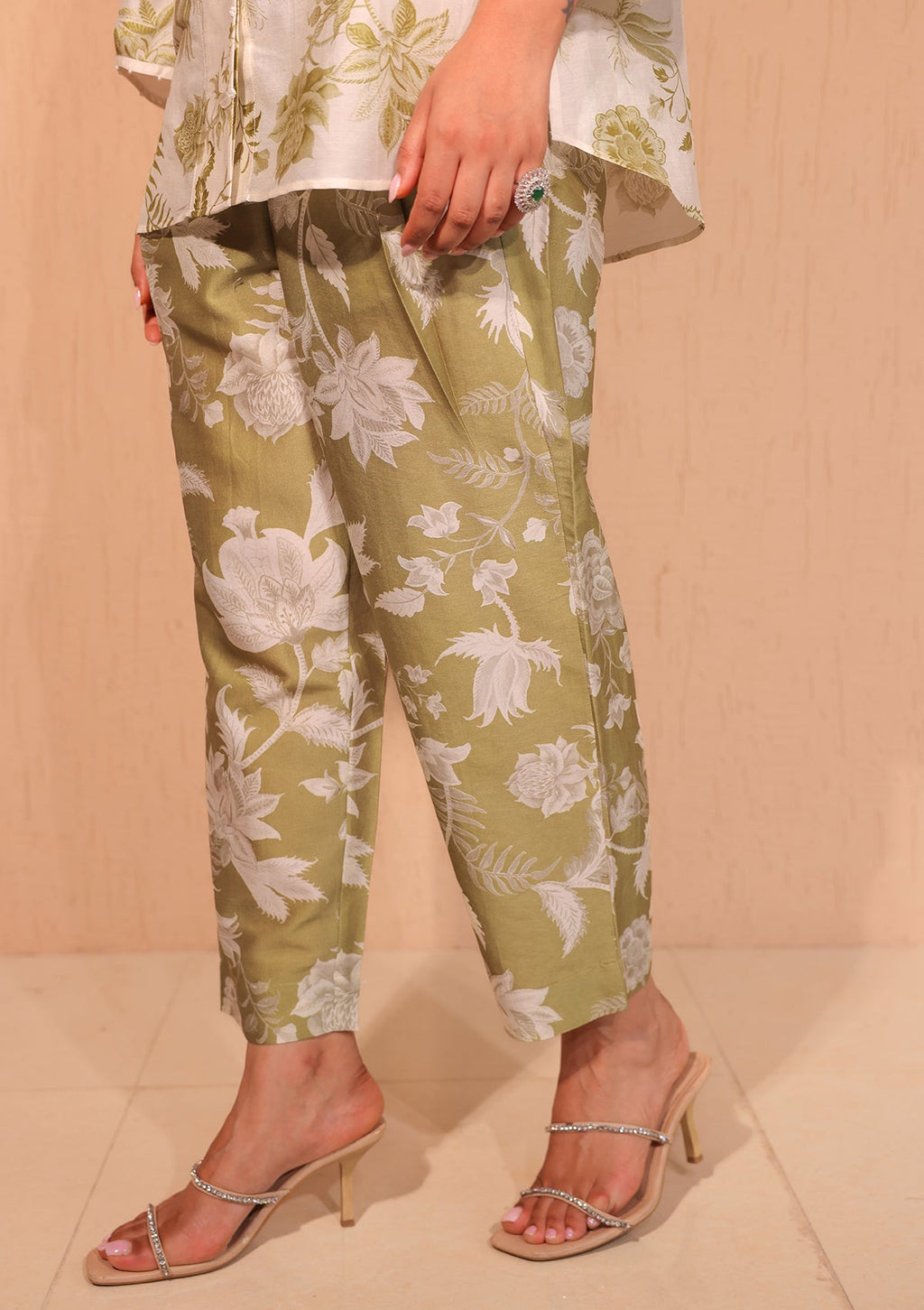Olive Santorini Co-ord Set