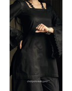 Zoya Noir Luxe Embroidered Farshi Suit