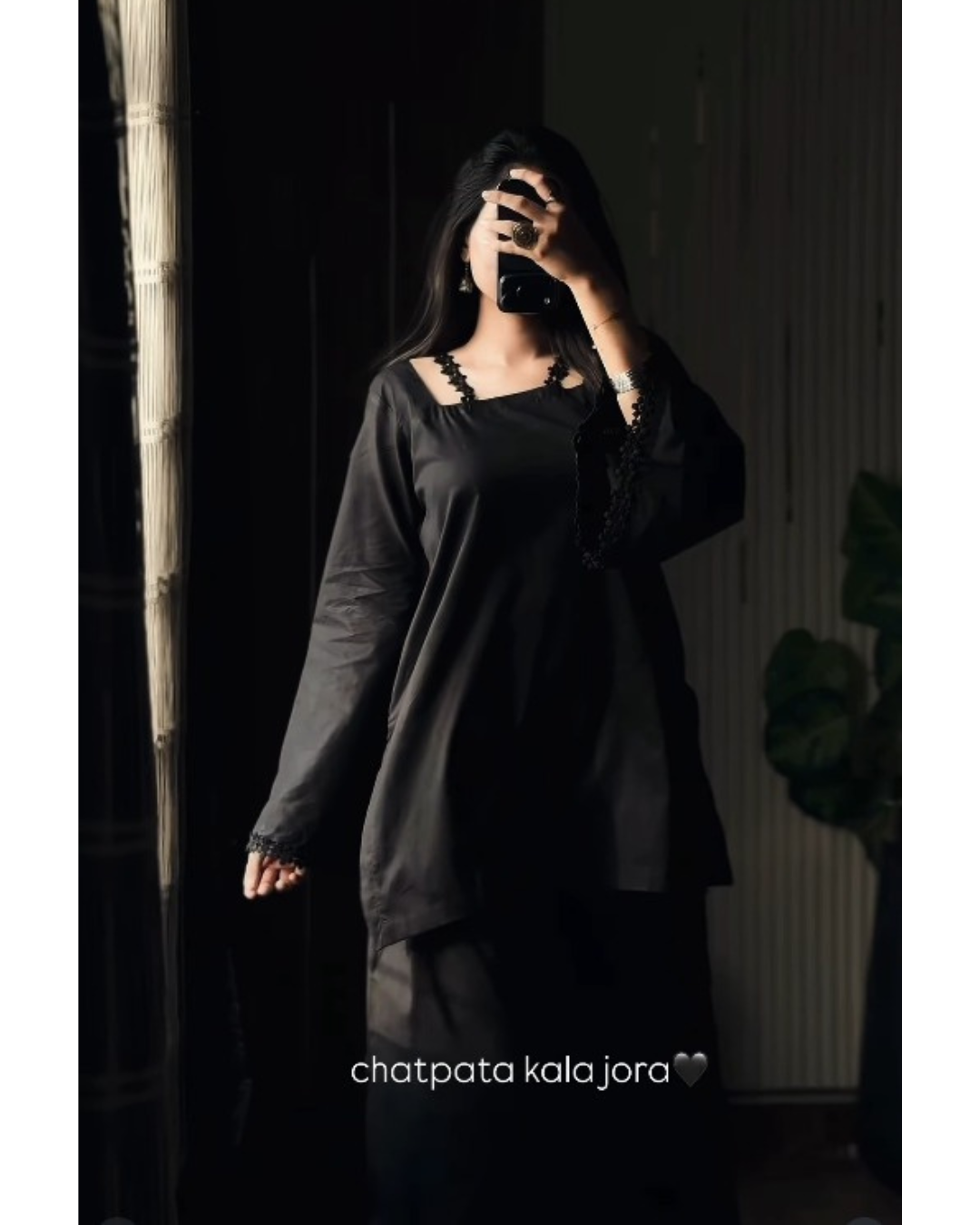 Zoya Noir Luxe Embroidered Farshi Suit