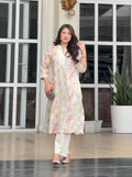 Myra Luxe Khadi Cotton Embroidered Co-ord Set
