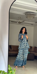 Zivelle Indigo Printed Cord  Set