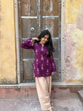 Rangrez Doll Motif Farshi Salwar Set