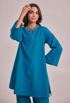 Teal Blue Co-ord Set